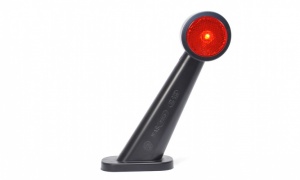 MP8706BL WAS 10-30V LED Left Hand Red/White 45 Outline Marker Lamp